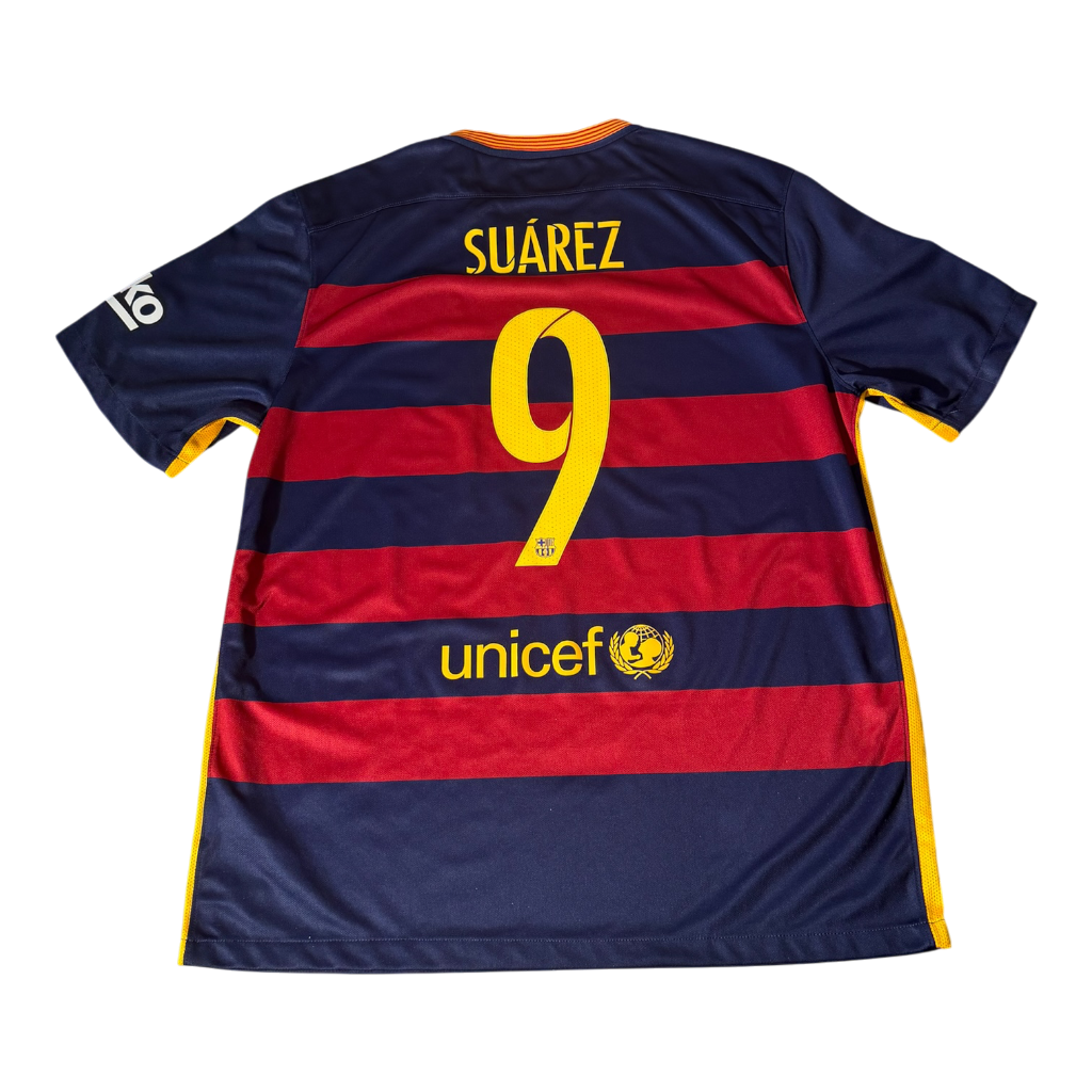 FC Barcelona Home 2015-16 — Luis Suárez (XL)