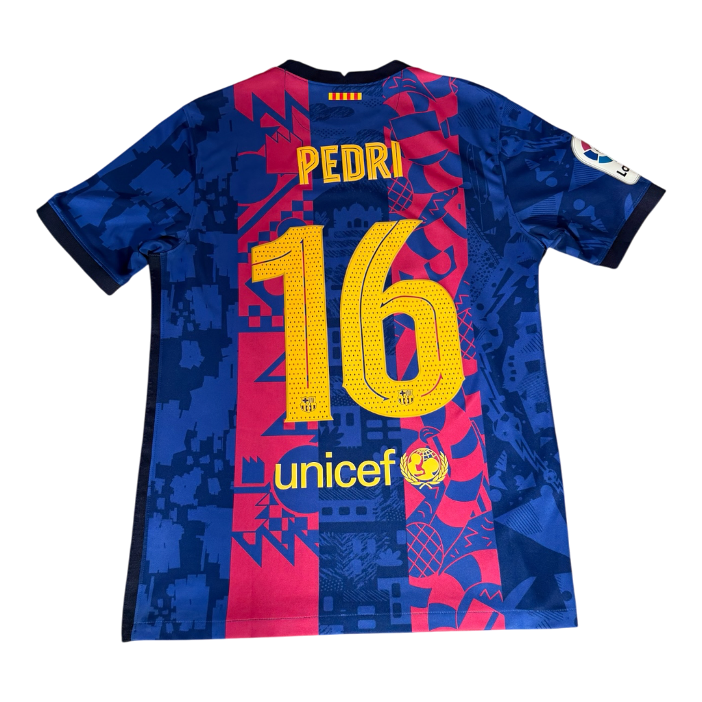 Barcelona Third Kit 2021-2022 - Pedri (M)