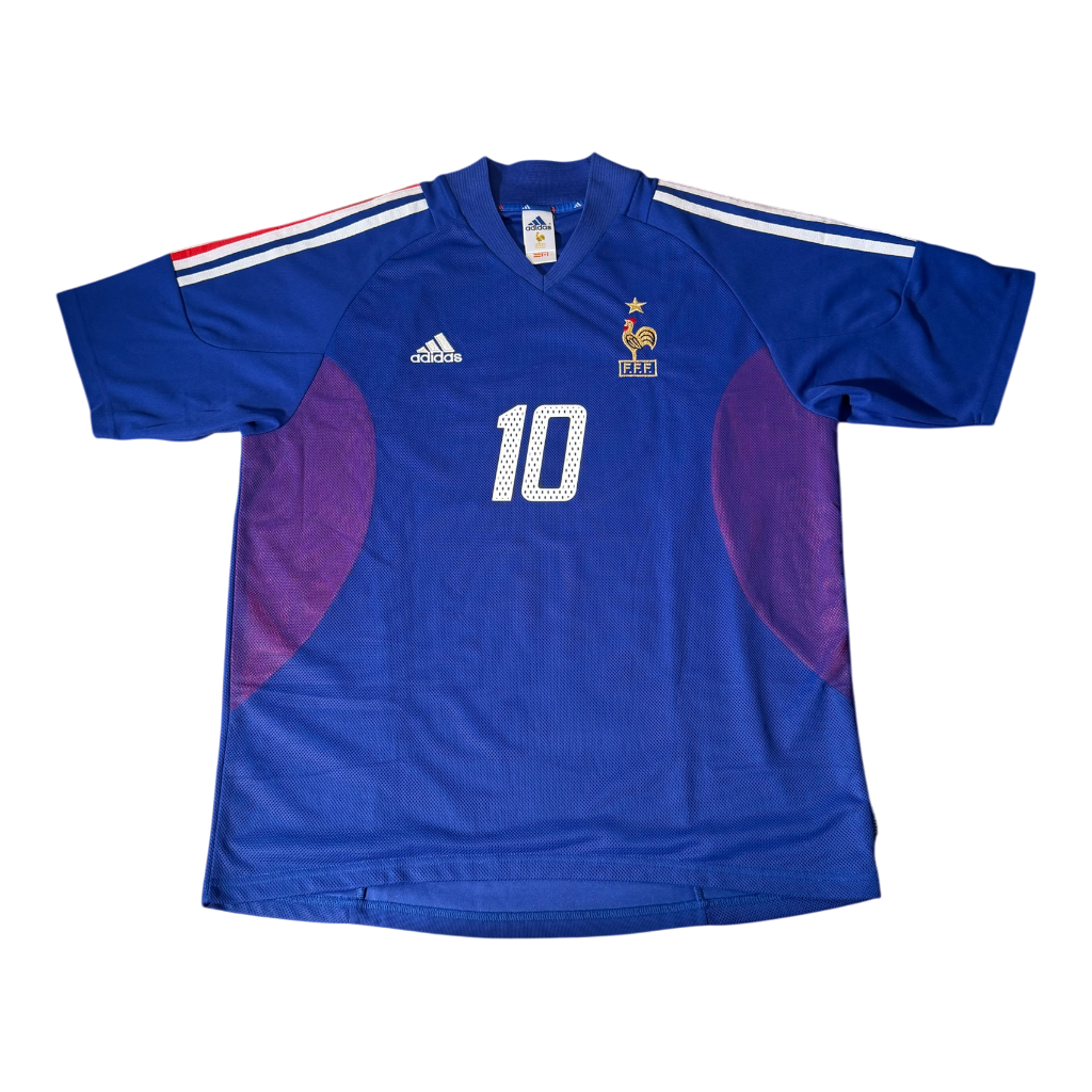 France Home 2002-04 — Zinedine Zidane (L)