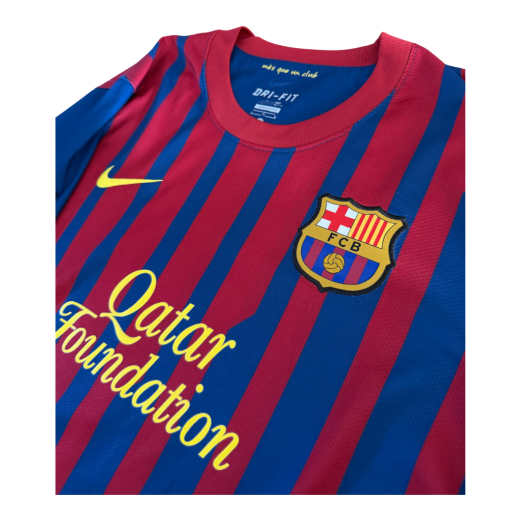 FC Barcelona Home 2011-12 — Xavi Hernández (L)