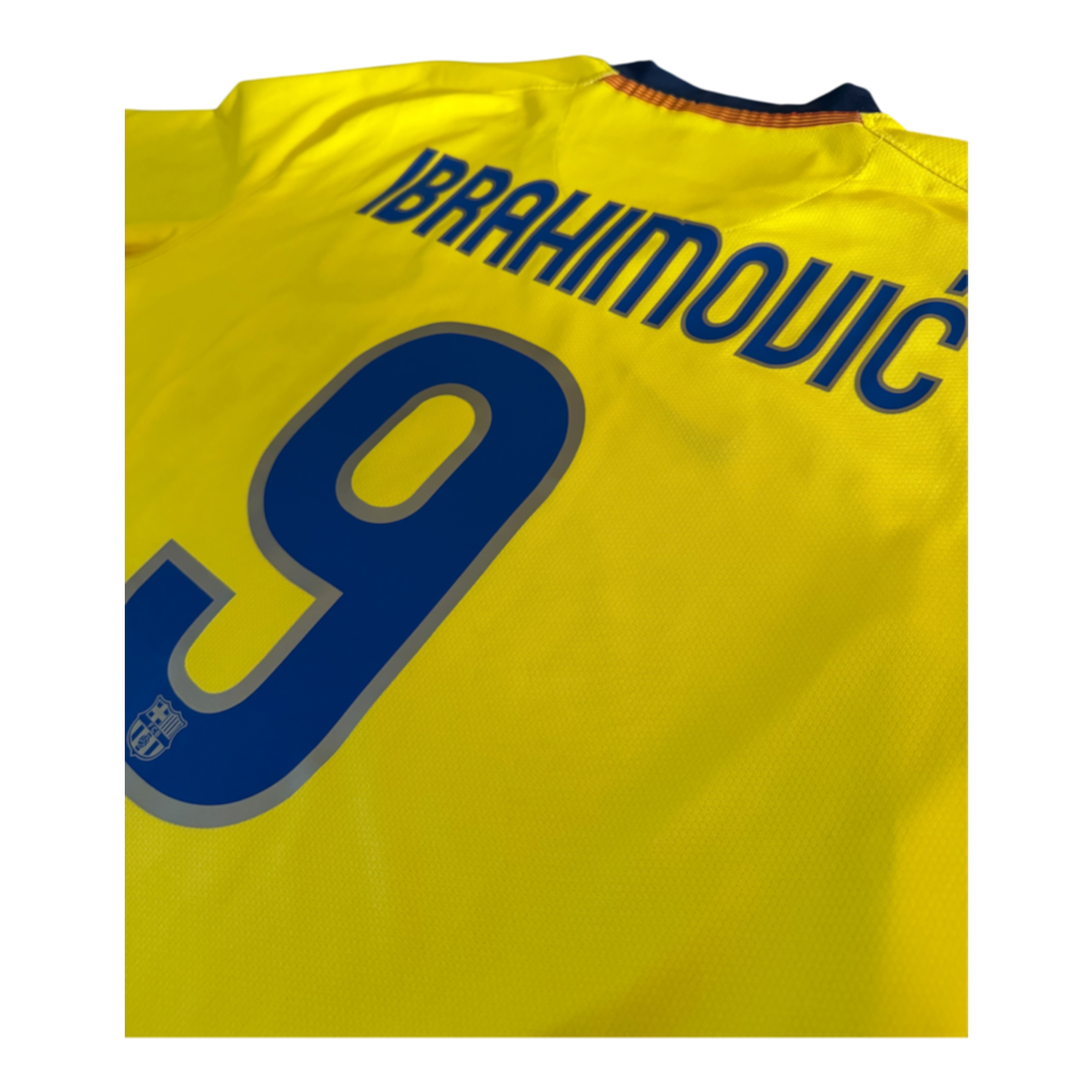 FC Barcelona Away 2009-10 — Zlatan Ibrahimović (L)