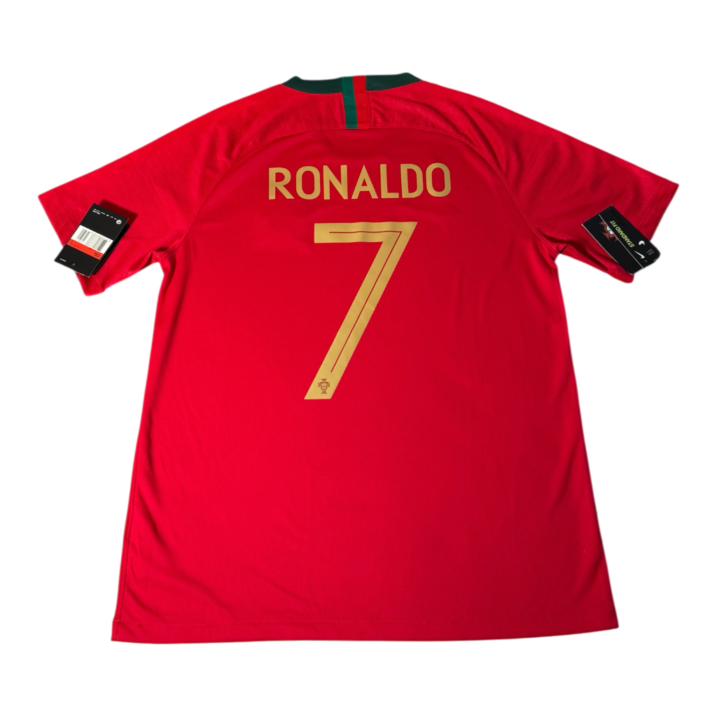 Portugal Home 2018 — Cristiano Ronaldo (L) BNWT