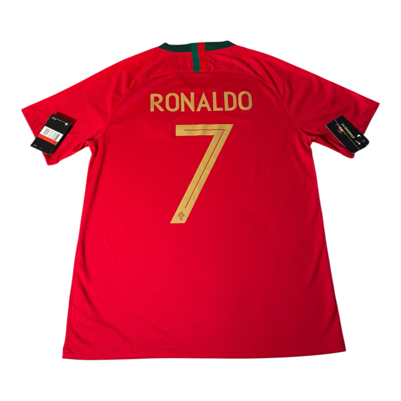 Portugal Home 2018 — Cristiano Ronaldo (L) BNWT