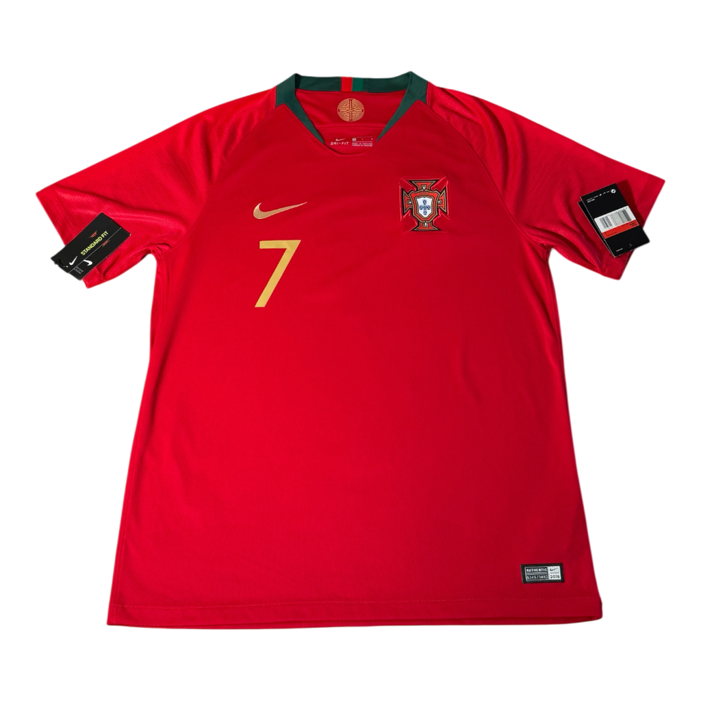 Portugal Home 2018 — Cristiano Ronaldo (L) BNWT