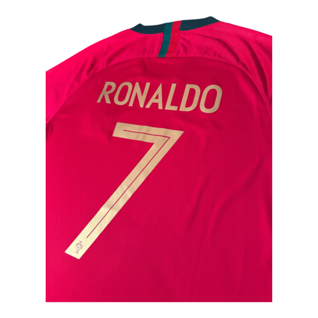 Portugal Home 2018 — Cristiano Ronaldo (L) BNWT