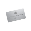 Number Ten Club Gift Card